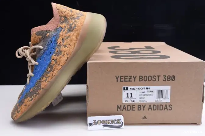 OAT REFLECTIVE ADIDAS 380 BOOST YEEZY FX9847 BLUE 0525